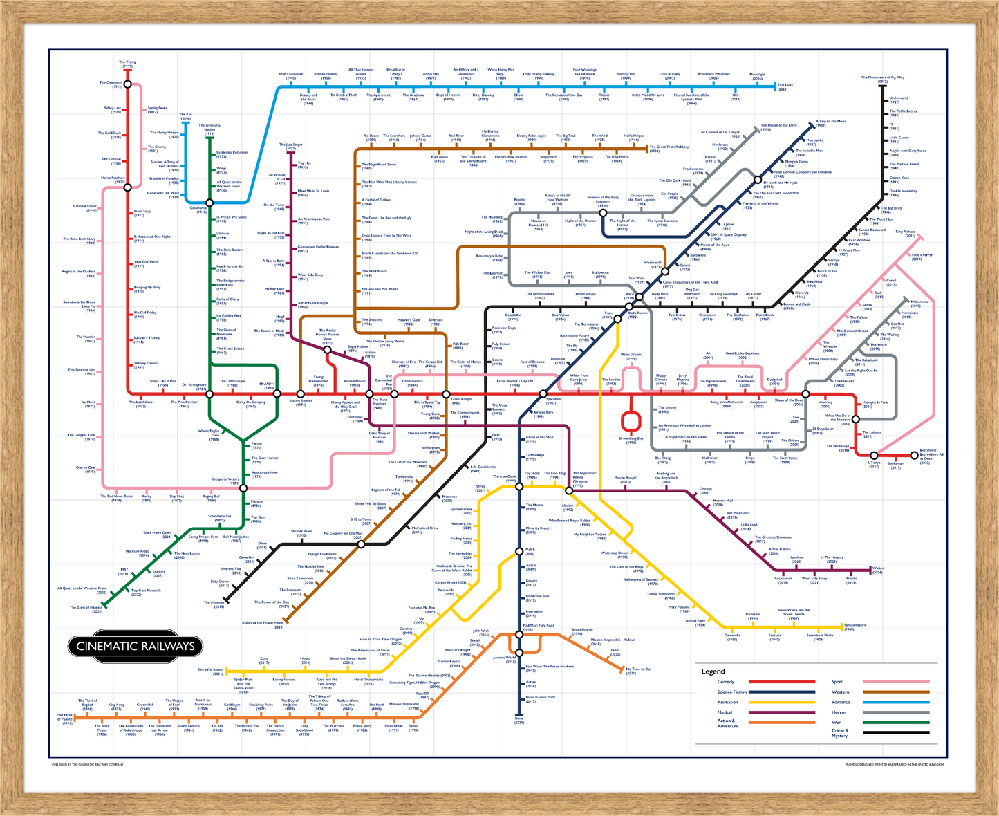 The Film Fan's Movie Map