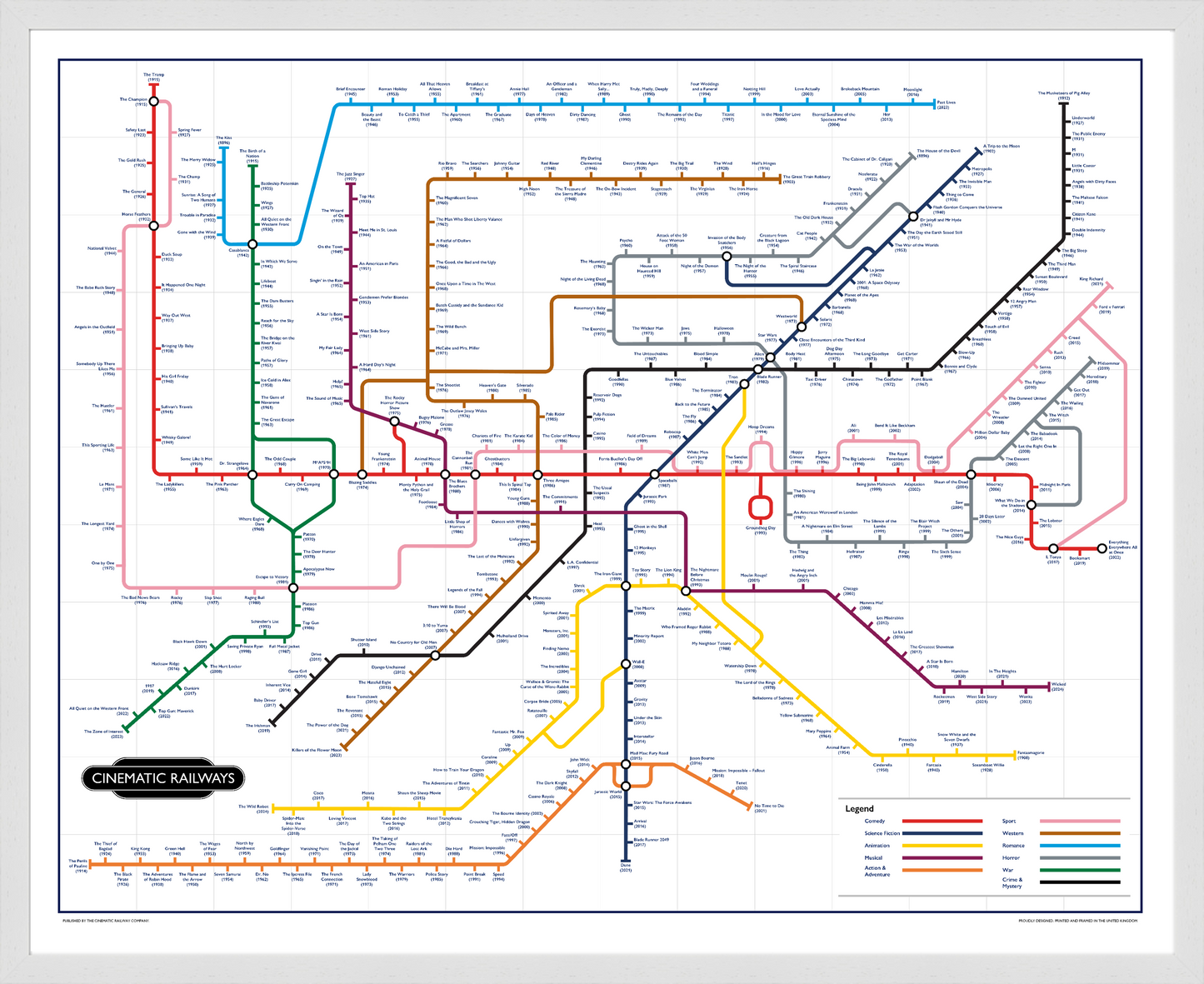 The Film Fan's Movie Map