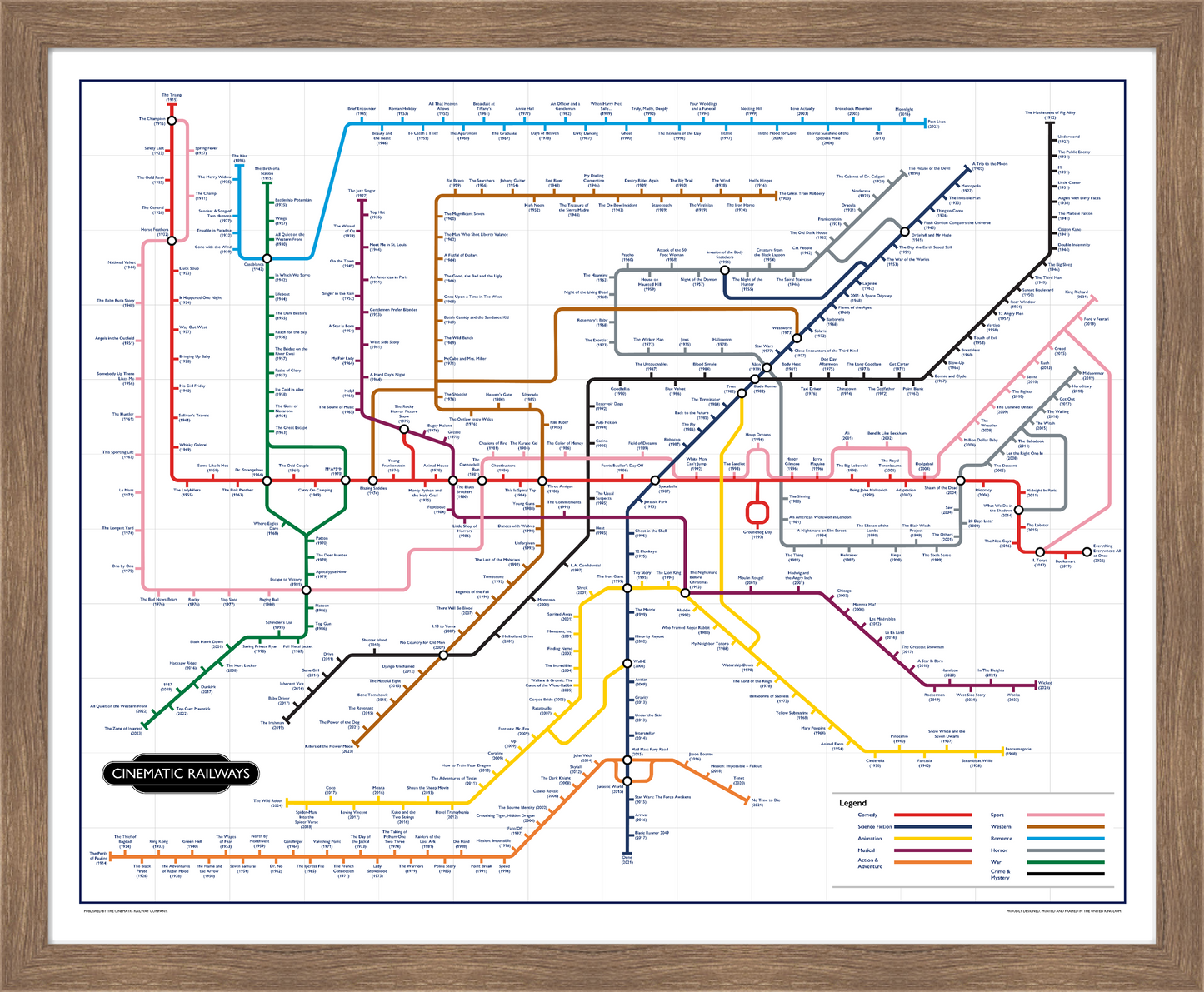 The Film Fan's Movie Map