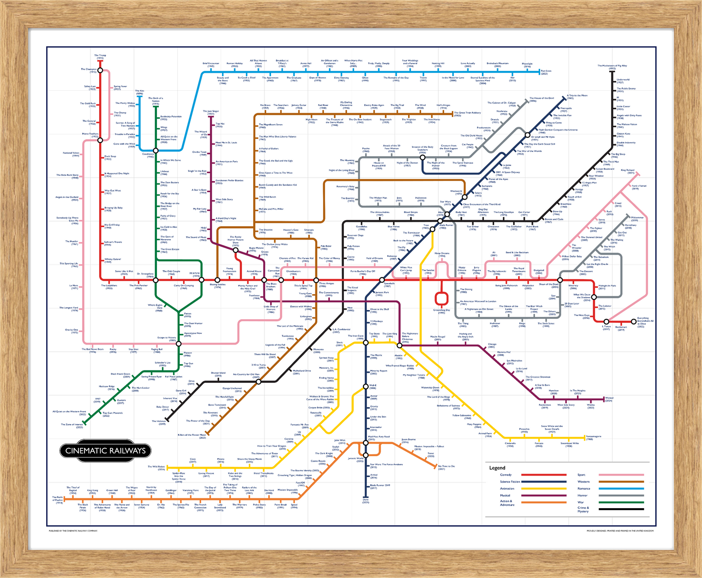 The Film Fan's Movie Map