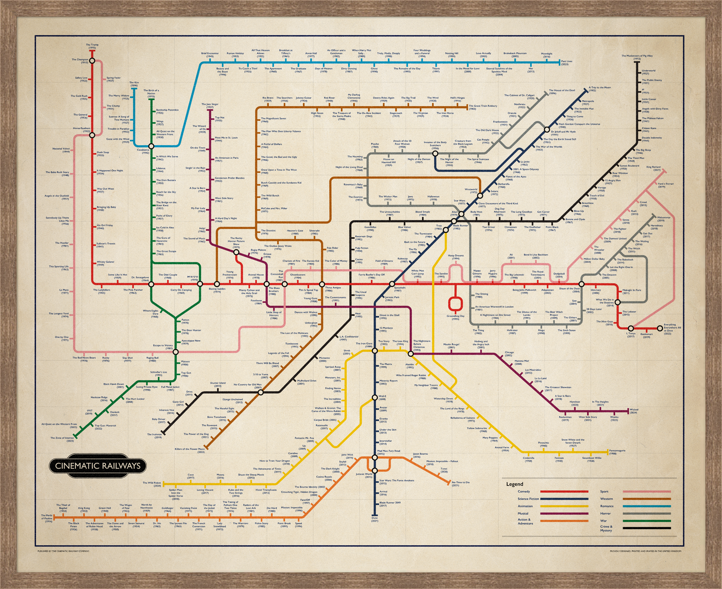 The Film Fan's Movie Map