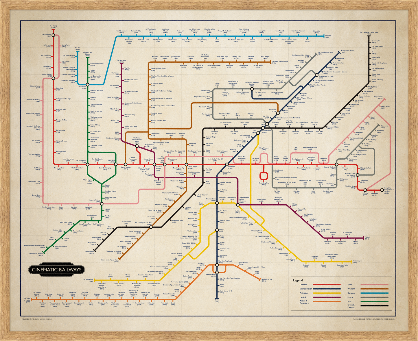 The Film Fan's Movie Map