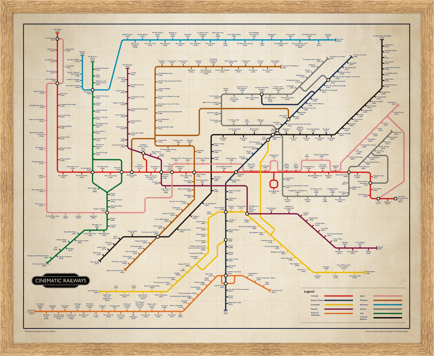 The Film Fan's Movie Map