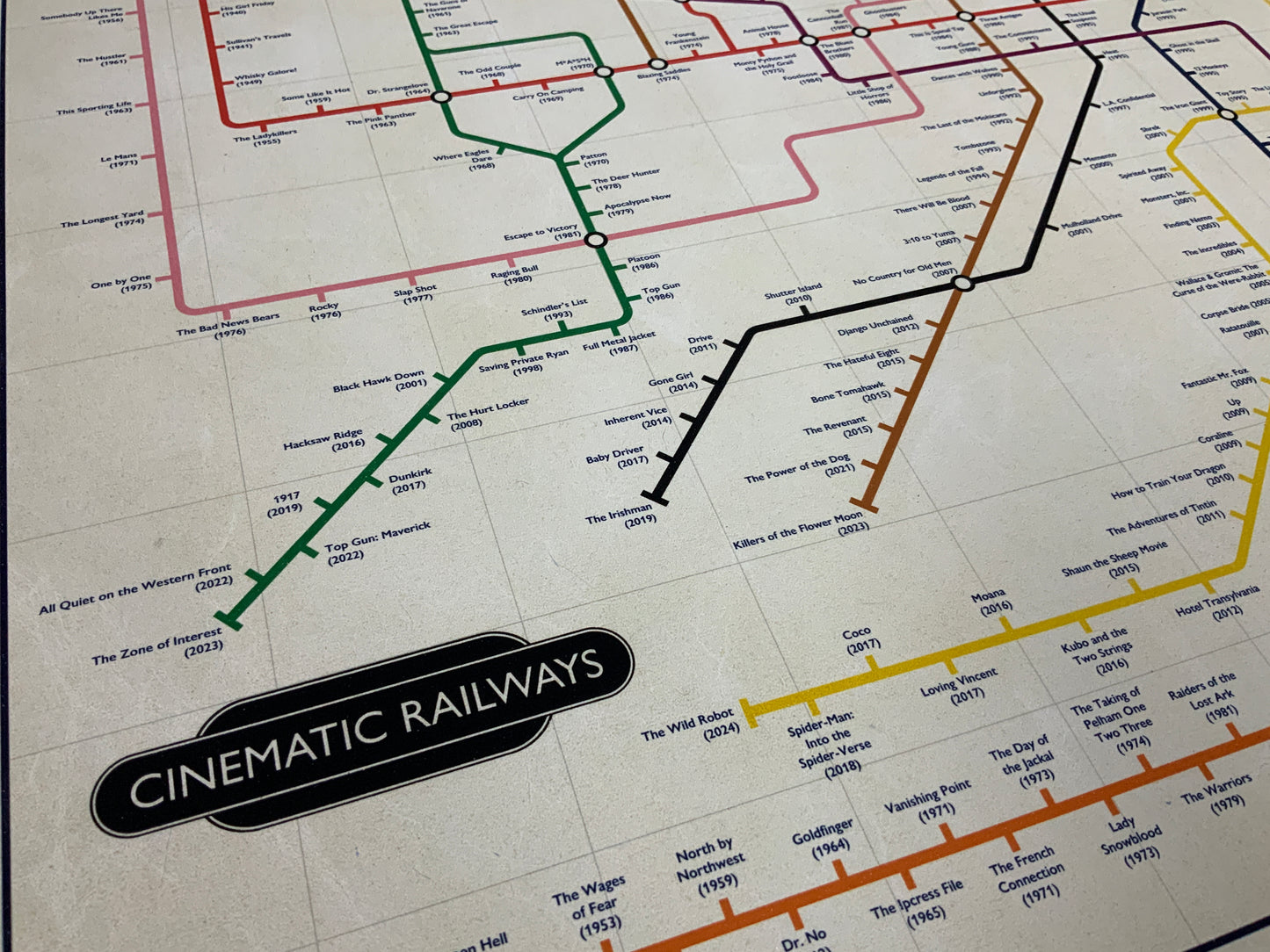 The Film Fan's Movie Map
