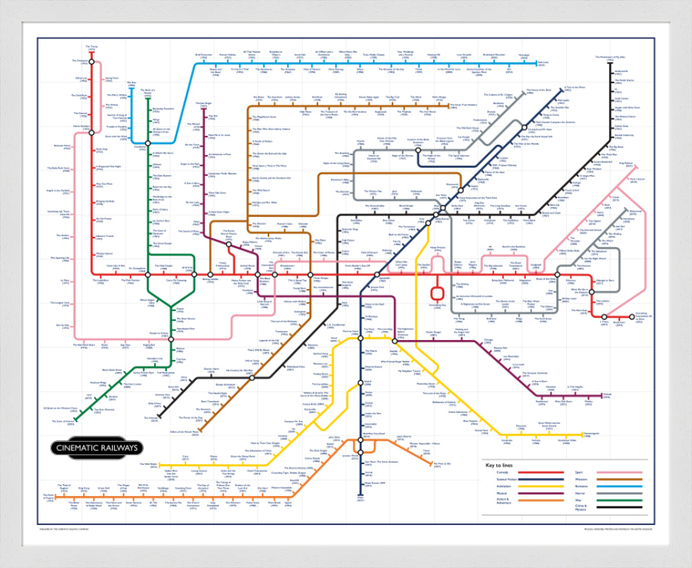 The Film Fan's Movie Map